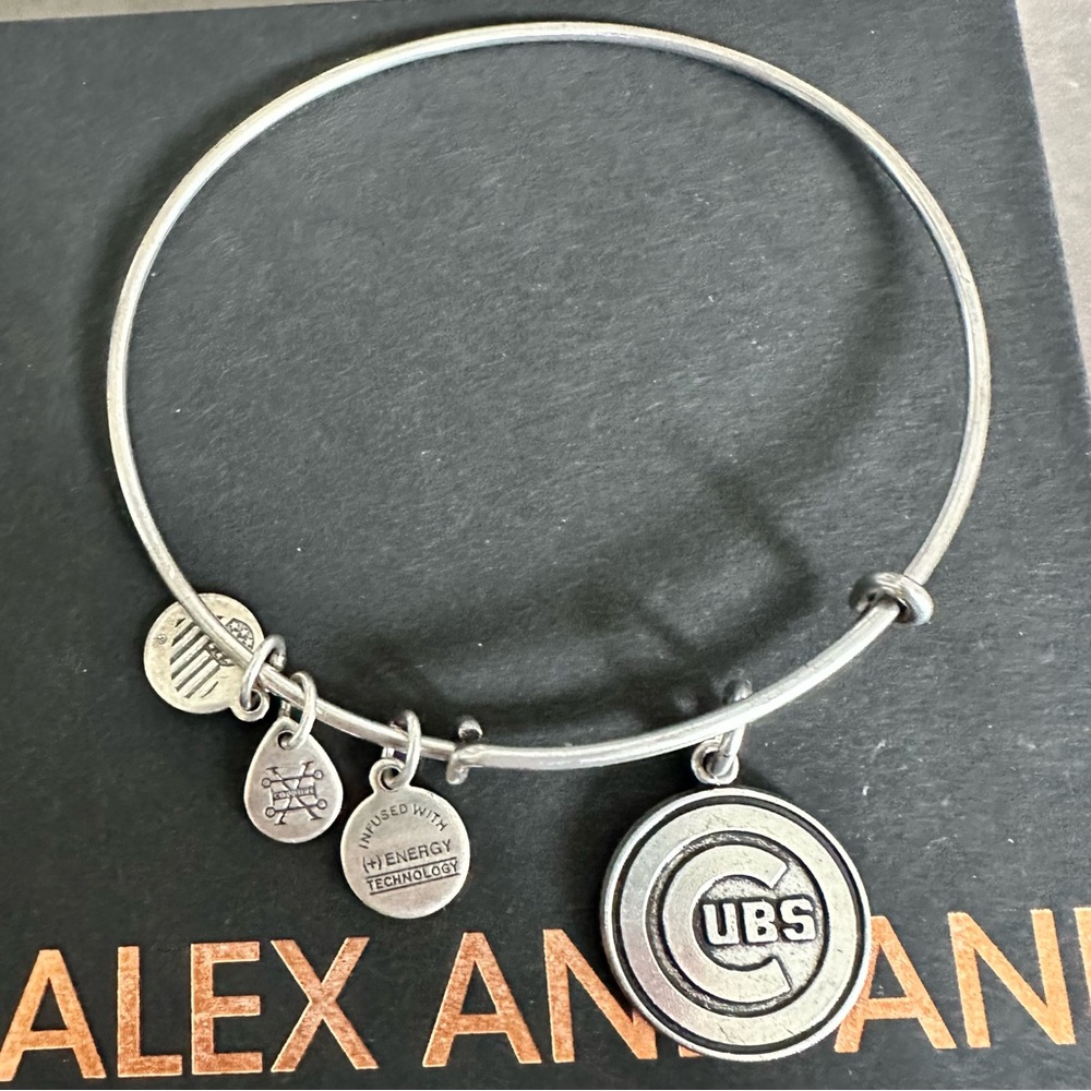 Alex and Ani Cubs Charm Bracelet
